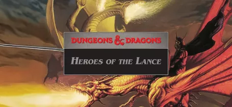 Advanced Dungeons & Dragons: Heroes of the Lance Artwork