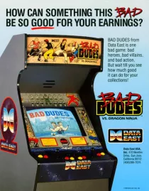 Bad Dudes vs. Dragon Ninja Artwork