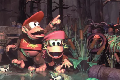 Donkey Kong Country 2: Diddy's Kong Quest Artwork