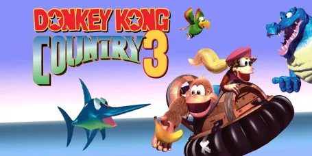 Donkey Kong Country 3: Dixie Kong's Double Trouble! Artwork