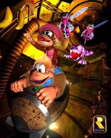 Donkey Kong Country 3: Dixie Kong's Double Trouble! Artwork
