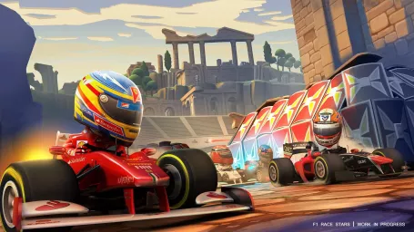 F1 Race Stars Artwork