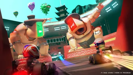 F1 Race Stars Artwork