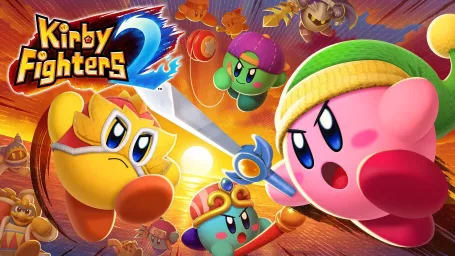 Kirby Fighters 2 Artwork