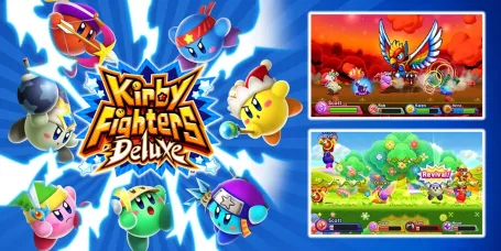 Kirby Fighters Deluxe Artwork