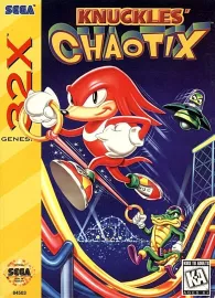 Knuckles' Chaotix Artwork