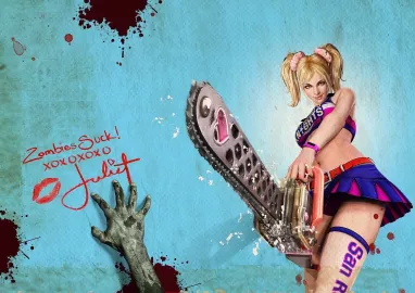 Lollipop Chainsaw Artwork