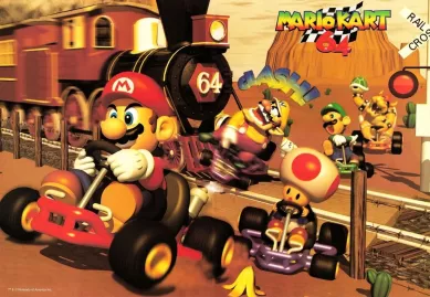 Mario Kart 64 Artwork