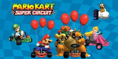 Mario Kart: Super Circuit Artwork