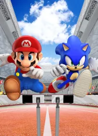 Mario & Sonic at the Olympic Games Artwork