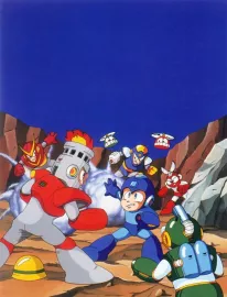 Mega Man: Dr. Wily's Revenge Artwork