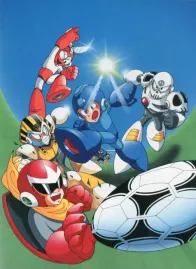 Mega Man Soccer Artwork