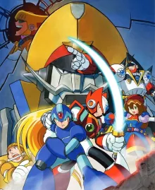 Mega Man X4 Artwork