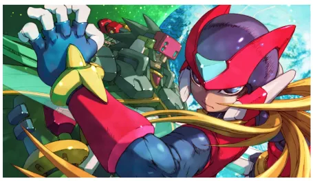 Mega Man Zero Collection Artwork