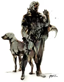 Metal Gear Solid V: The Phantom Pain Artwork