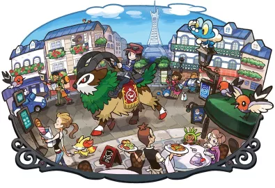 Pokémon Y Artwork