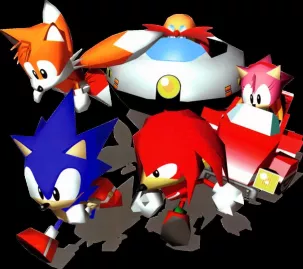 Sonic R Artwork