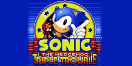 Sonic the Hedgehog: Triple Trouble Artwork