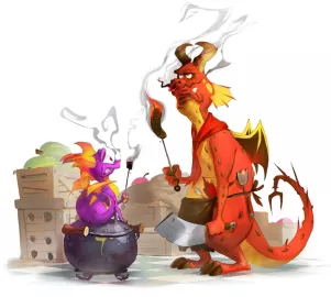 Spyro Reignited Trilogy Artwork
