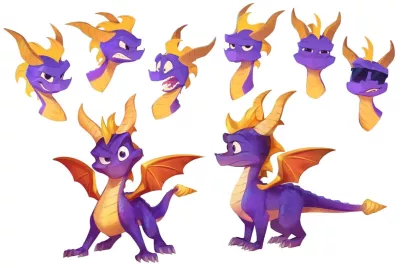 Spyro Reignited Trilogy Artwork