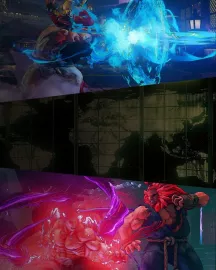 Street Fighter V: Type Arcade Artwork