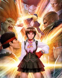 Street Fighter V: Type Arcade Artwork