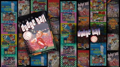 Super Dodge Ball Artwork