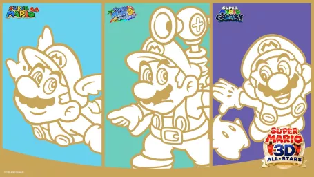 Super Mario 3D All-Stars Artwork