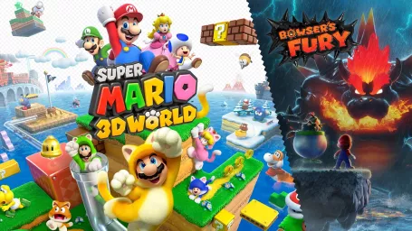 Super Mario 3D World + Bowser's Fury Artwork