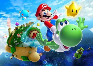 Super Mario Galaxy 2 Artwork