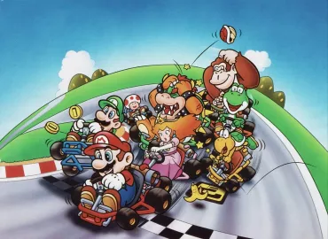 Super Mario Kart Artwork