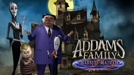 The Addams Family: Mansion Mayhem Artwork