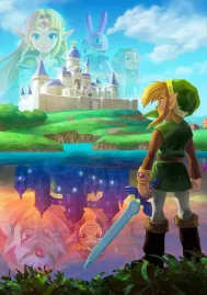 The Legend of Zelda: A Link Between Worlds Artwork