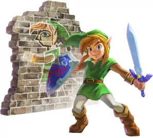 The Legend of Zelda: A Link Between Worlds Artwork