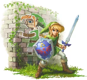 The Legend of Zelda: A Link Between Worlds Artwork