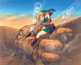 The Legend of Zelda: A Link to the Past Artwork