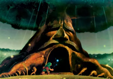 The Legend of Zelda: Ocarina of Time 3D Artwork