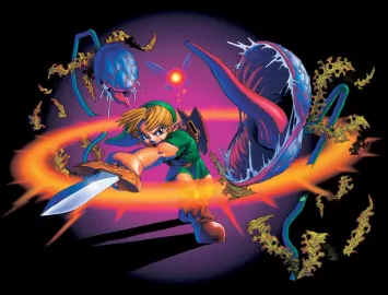 The Legend of Zelda: Ocarina of Time 3D Artwork