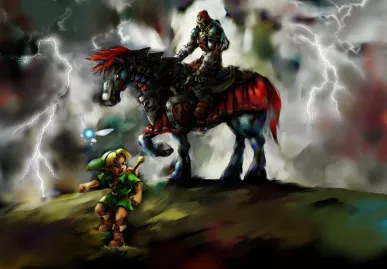 The Legend of Zelda: Ocarina of Time Artwork