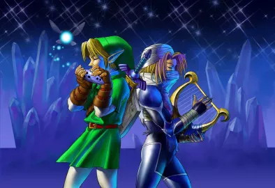 The Legend of Zelda: Ocarina of Time Artwork