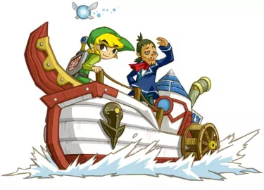 The Legend of Zelda: Phantom Hourglass Artwork