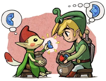 The Legend of Zelda: The Minish Cap Artwork