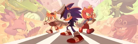The Murder of Sonic the Hedgehog Artwork