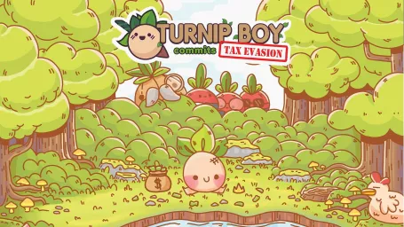 Turnip Boy Commits Tax Evasion Artwork