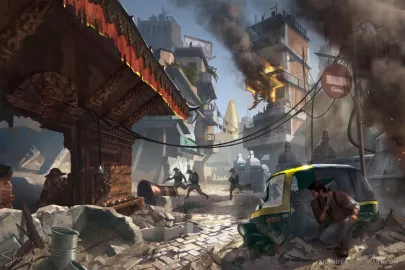 Uncharted 2: Among Thieves Artwork