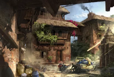 Uncharted 2: Among Thieves Artwork