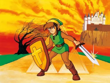 Zelda II: The Adventure of Link Artwork