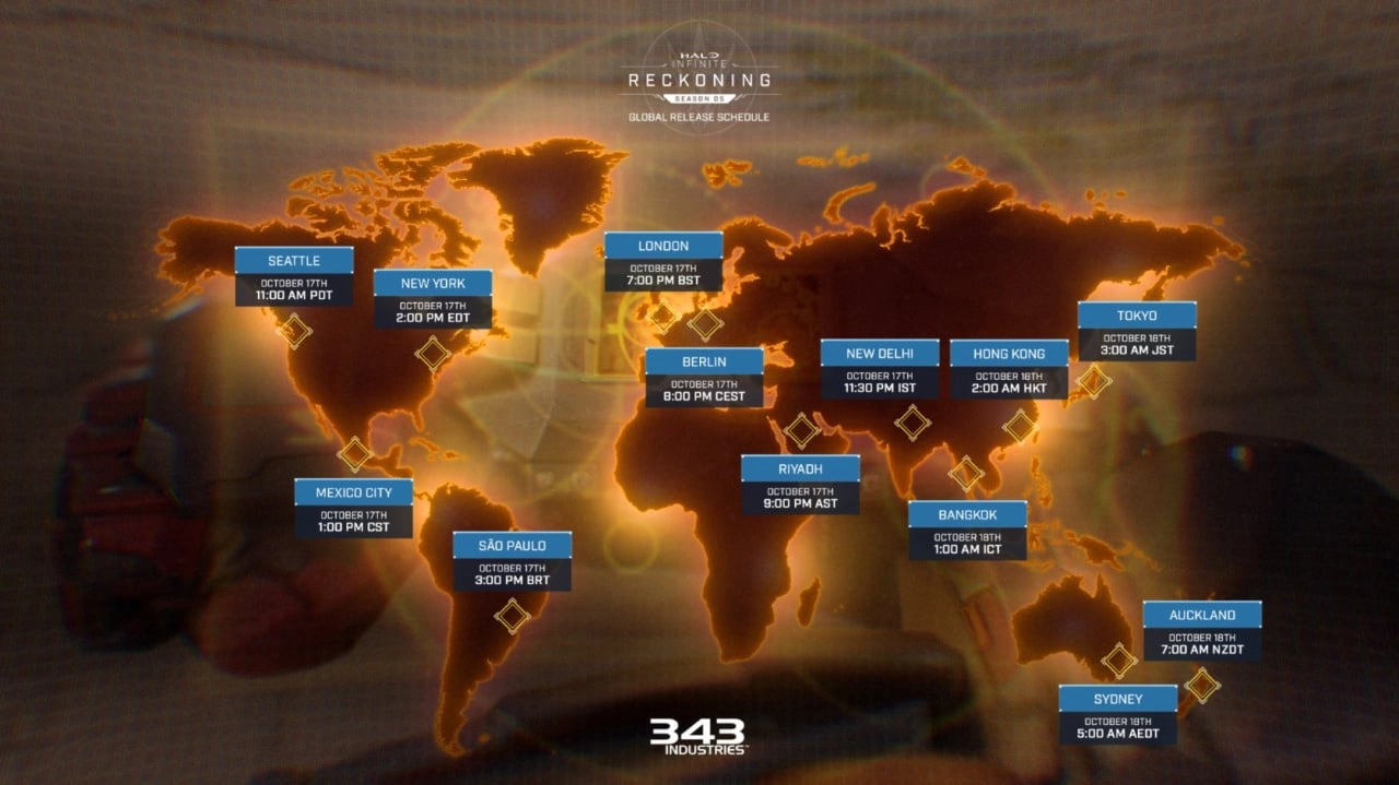 Halo Infinite Season 5 Launching on October 17th