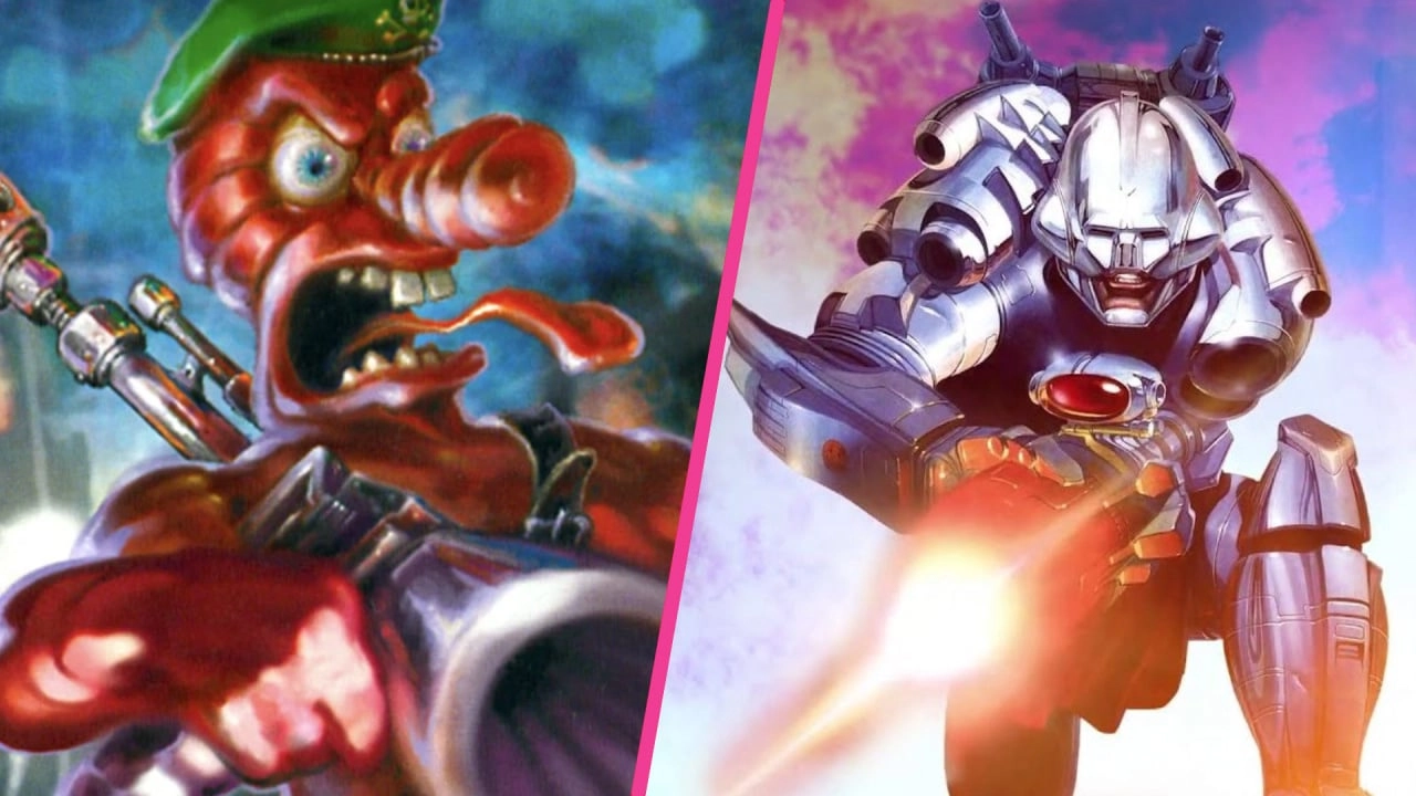 Turrican and Worms Collaborate for a Unique Amiga Level