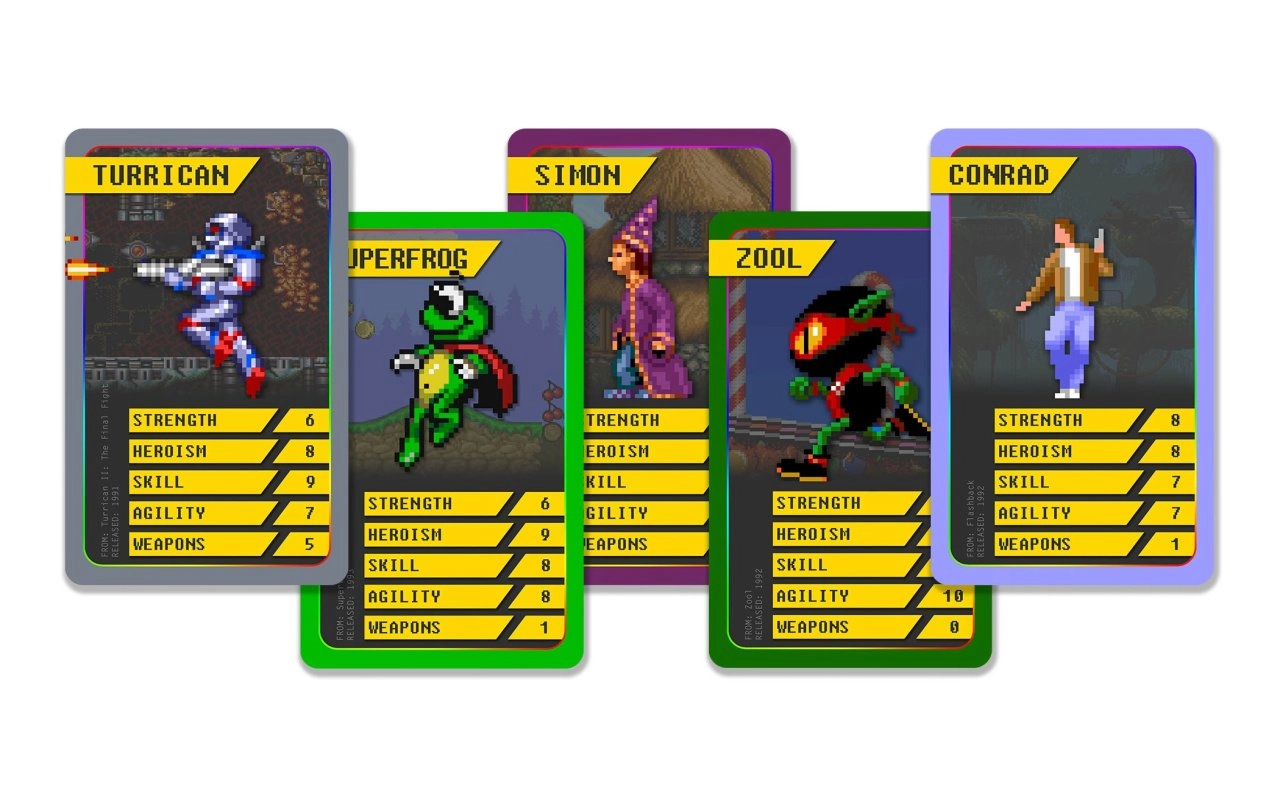 Amiga Trumps: A Nostalgic Card Game Revival